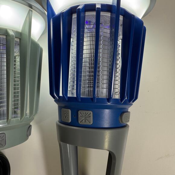 Wisely Solar Bug Zapper Lanterns Removable Spikes – 2PK - Picture 3 of 9